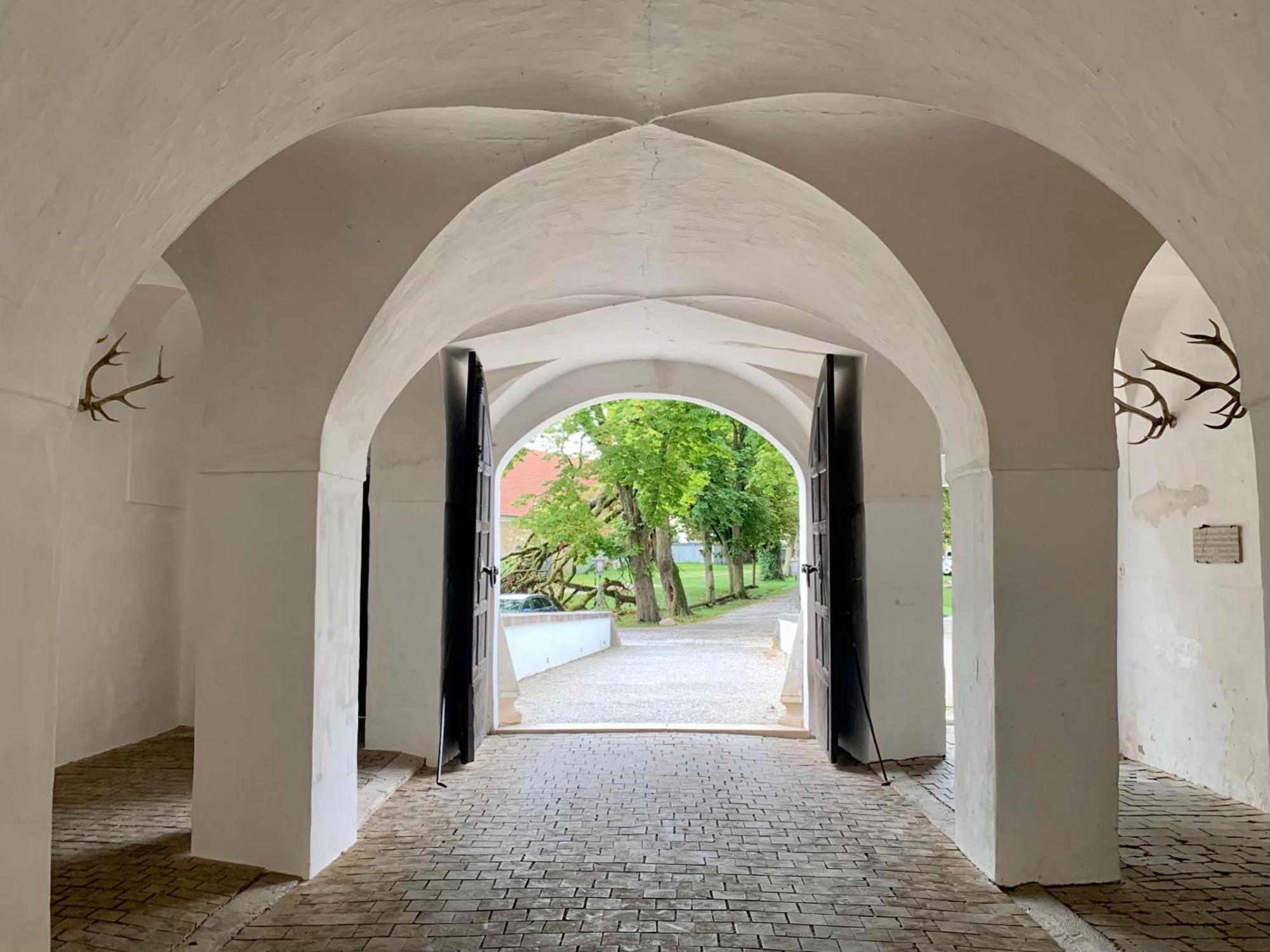 Wohnen Im Wasserschloss Sandizell Шробенгаузен Екстер'єр фото