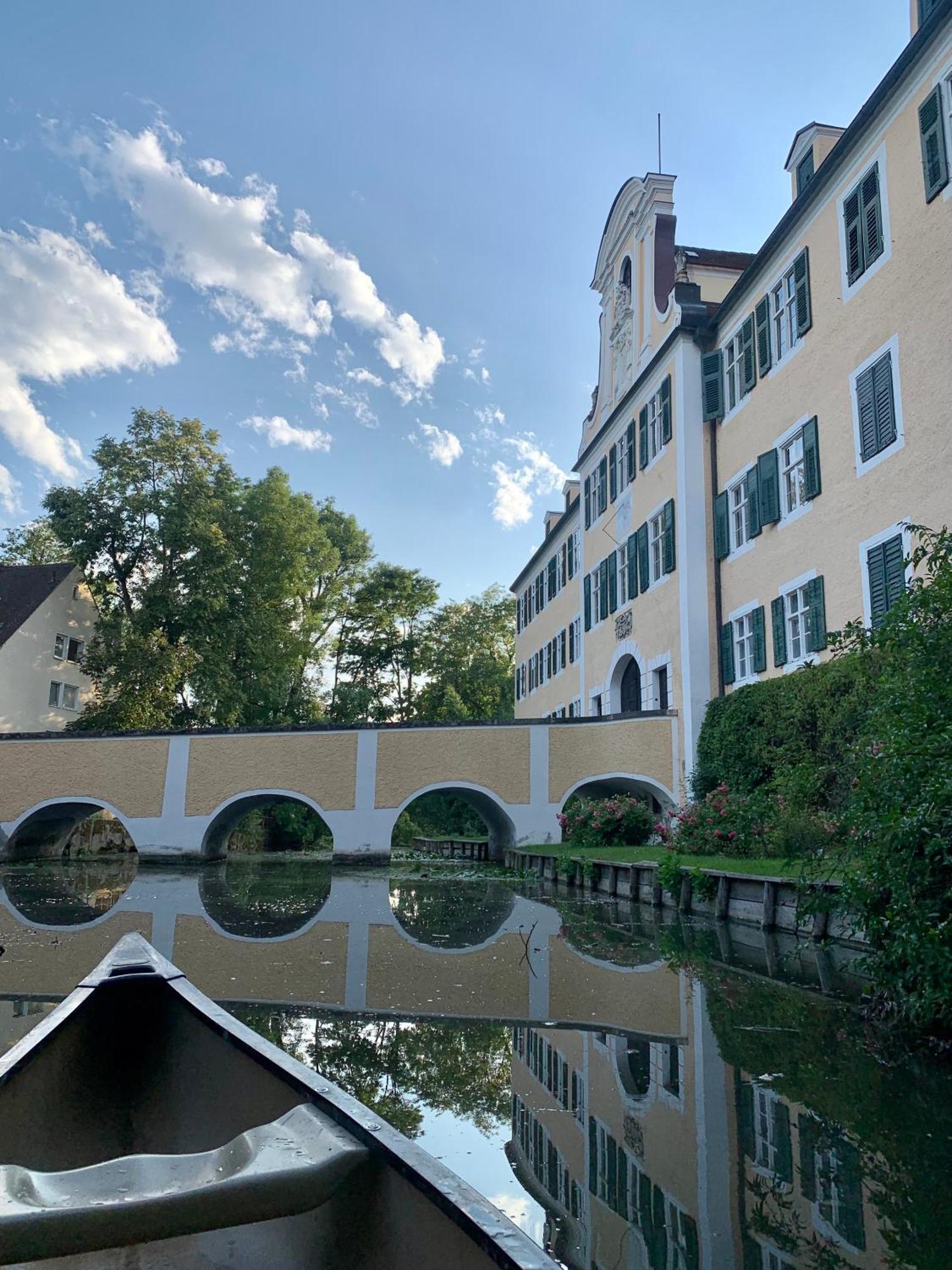 Wohnen Im Wasserschloss Sandizell Шробенгаузен Екстер'єр фото